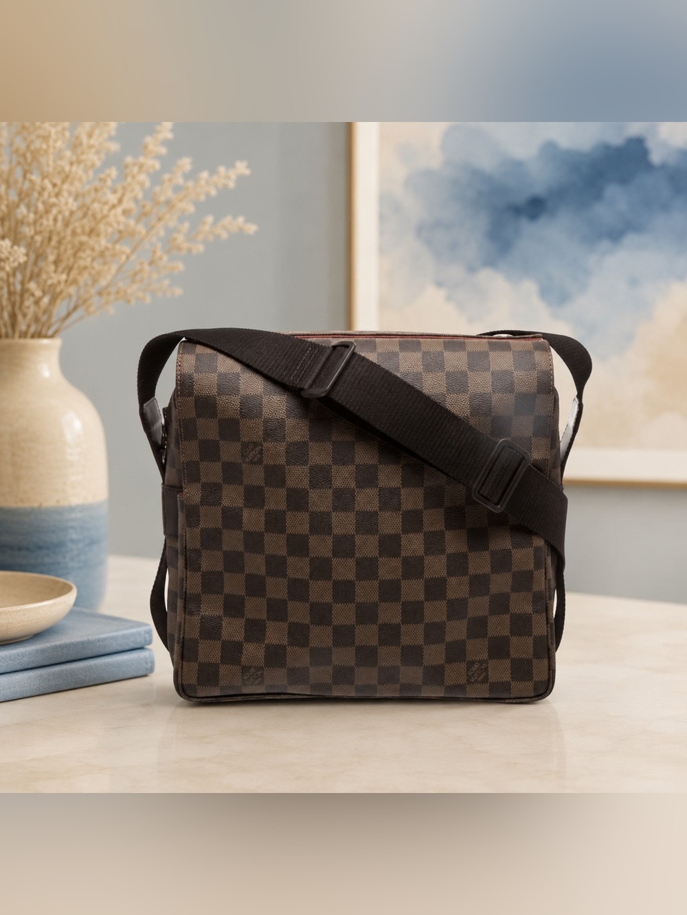 Louis Vuitton Damier Ebene Naviglio Crossbody